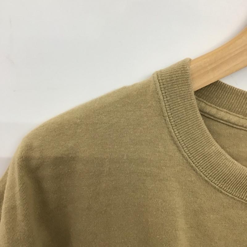 スラッシャー THRASHER Tシャツ 半袖 半袖カットソー プリントTシャツ クルーネックカットソー L ロゴ、文字 ベージュ / ベージュ /  メンズ USED 古着 中古 10150119