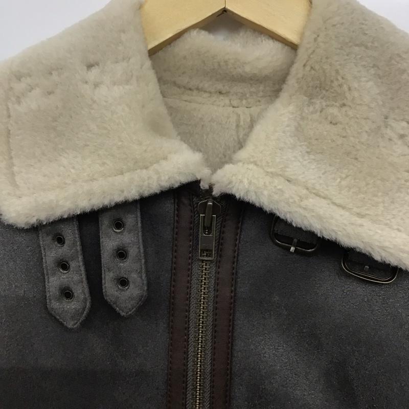 スライ SLY コート コート一般 039can30-3010 ムートン アウター 2 無地 灰 / グレー /  レディース USED 古着 中古 10145488