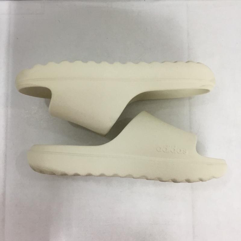 アディダス adidas サンダル サンダル アディレッタ Adilette Lumia 25.5cm 箱有 25.5cm ロゴ、文字 アイボリー / アイボリー /  メンズ USED 古着 中古 10139958