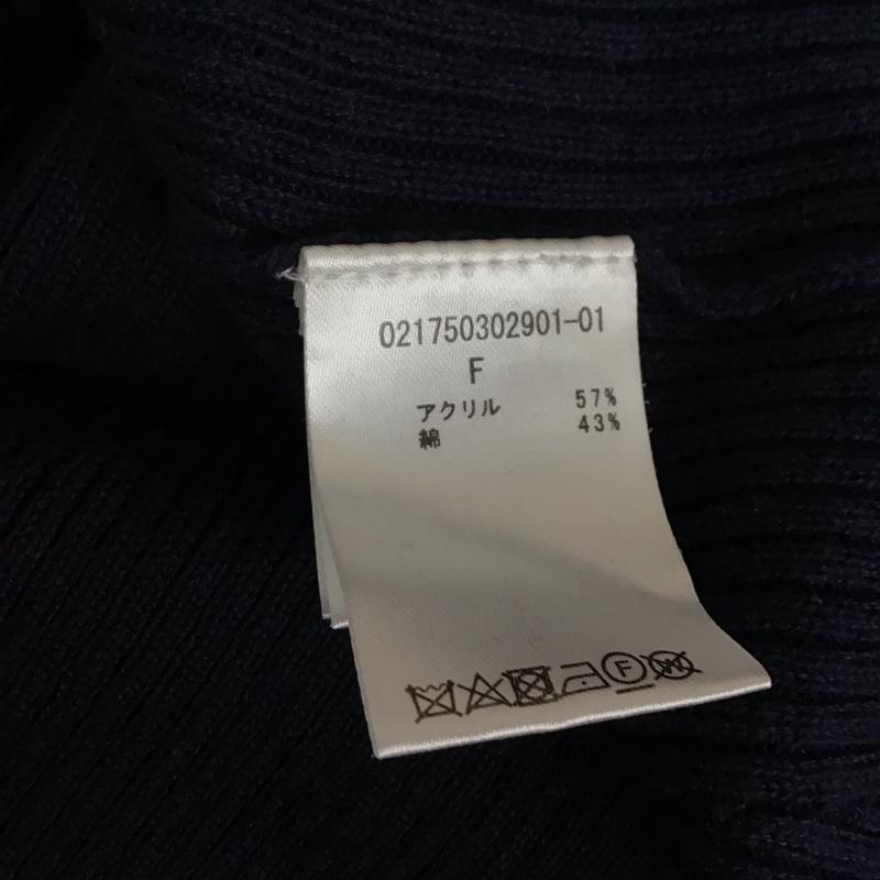 ダズリン dazzlin ワンピース ミニスカート FREE 無地 紺 / ネイビー /  レディース USED 古着 中古 10121480