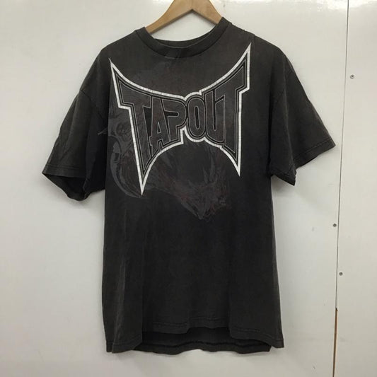 古着 USED Tシャツ 半袖 半袖カットソー プリントTシャツ クルーネックカットソー L プリント 灰 / グレー /  メンズ USED 古着 中古 10140546