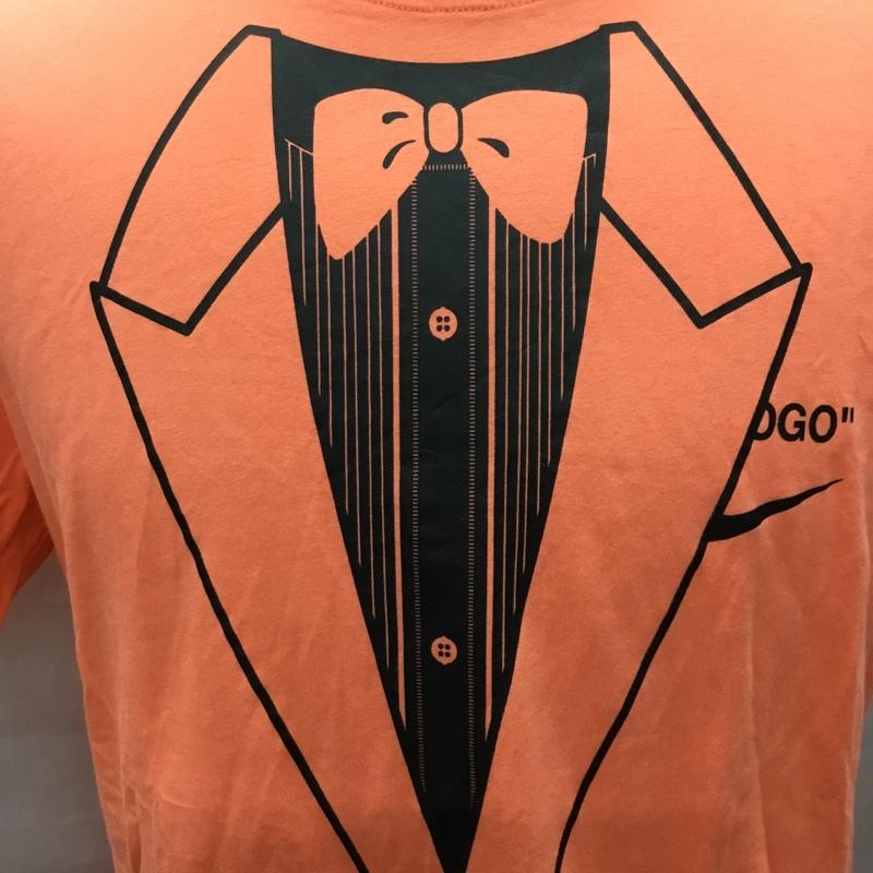 ナイキ NIKE Tシャツ 半袖 bq0827-680 オフホワイトNRGA6Tシャツ 半袖カットソー プリントTシャツ M プリント 橙 / オレンジ /  メンズ USED 古着 中古 10116596