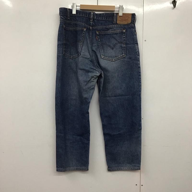 リーバイストラウスアンドコー Levi Strauss & co. パンツ デニム、ジーンズ デニムパンツ ワイドパンツ カジュアルパンツ 36 無地 インディゴ / インディゴ /  メンズ USED 古着 中古 10143535
