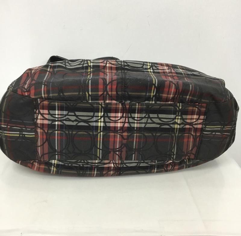 コーチ COACH ハンドバッグ ハンドバッグ F15487 ソーホー シグネチャー 総柄 マルチカラー / マルチカラー /  レディース USED 古着 中古 10148460