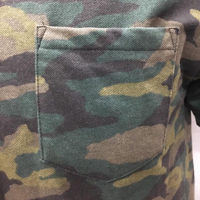 スリック SLICK ポロシャツ 半袖 半袖ポロシャツ カラーシャツ 半袖カットソー 1 カモフラージュ柄・迷彩 マルチカラー / マルチカラー /  メンズ USED 古着 中古 10115021
