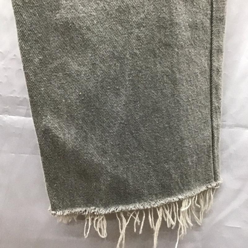 リーバイストラウスアンドコー Levi Strauss & co. パンツ デニム、ジーンズ デニムパンツ ストレートパンツ スリムパンツ カジュアルパンツ 30インチ 無地 灰 / グレー /  メンズ USED 古着 中古 10116338