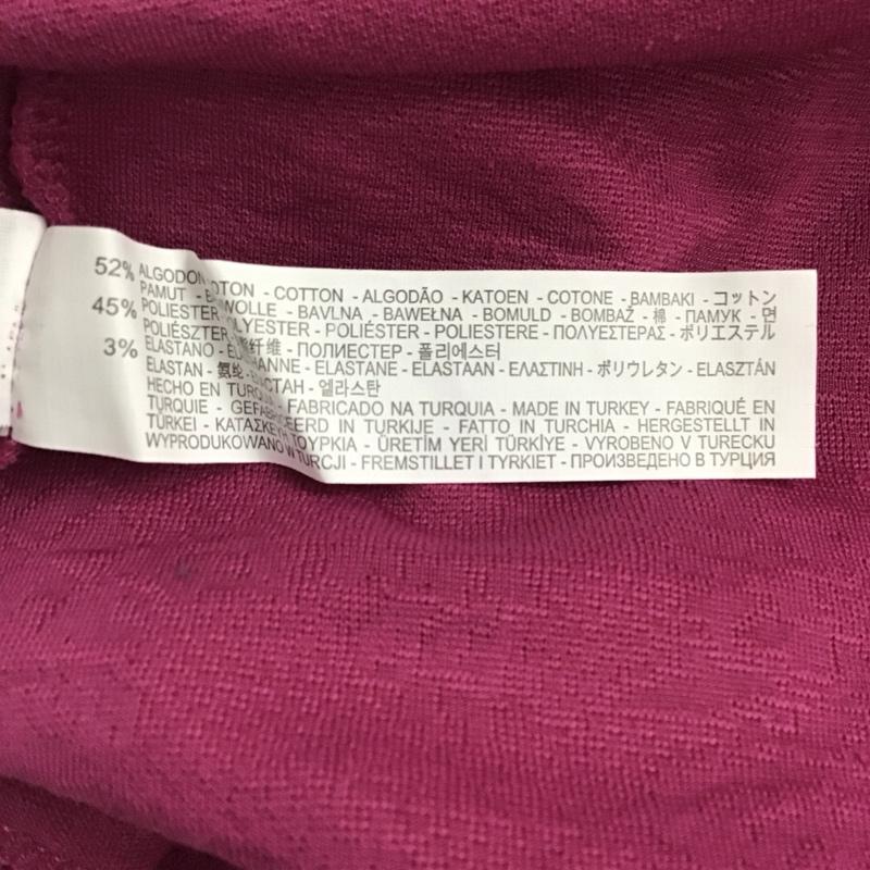 ザラウーマン ZARA WOMAN ワンピース ひざ丈スカート L 無地 桃 / ピンク /  レディース USED 古着 中古 10131505