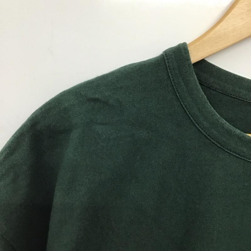ウィーウィル WEWILL Tシャツ 半袖 半袖カットソー 無地Tシャツ クルーネックカットソー 3 無地 緑 / グリーン /  メンズ USED 古着 中古 10148034