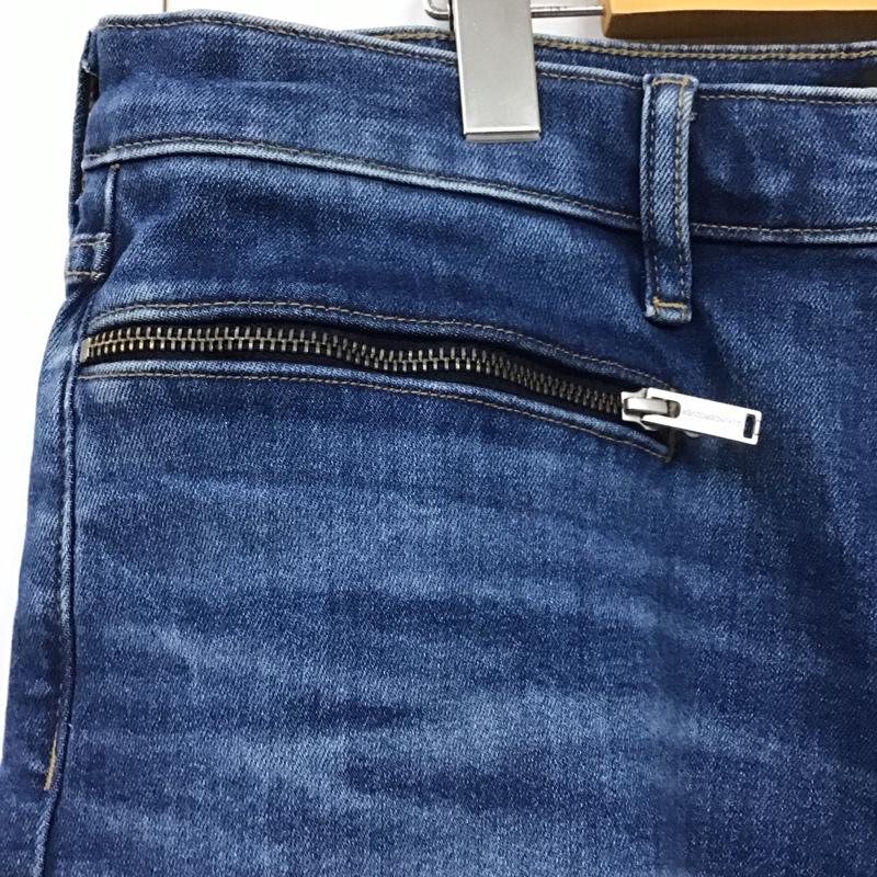 ジーユー GU パンツ デニム、ジーンズ 321-351032 UNDERCOVER スリムダメージジーンズ ストレッチパンツ XL 無地 インディゴ / インディゴ /  メンズ USED 古着 中古 10109844