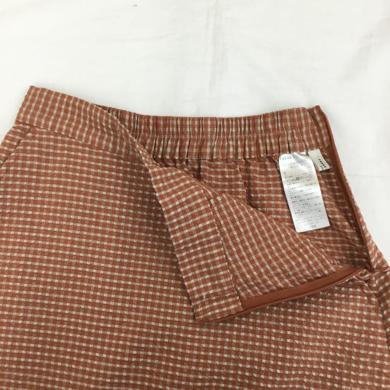 フリークスストア FREAK S STORE スカート ロングスカート FREAK S STORE 1113248903247 23ss VINTAGEチェックスカート FREE チェック 赤 / レッド / X ベージュ / ベージュ / X 橙 / オレンジ /  レディース USED 古着 中古 10129676
