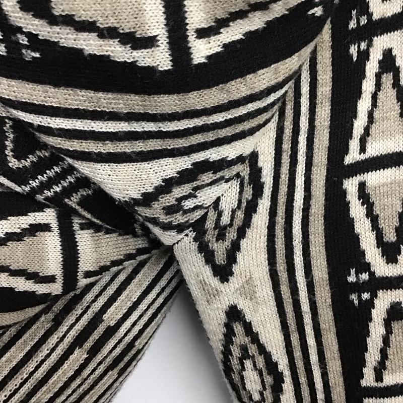 オズモーシス OSMOSIS ボトムス ボトムス 591240-418K ジャガードニットパンツ ニットパンツ 総柄 黒 / ブラック / X 白 / ホワイト / X ベージュ / ベージュ /  レディース USED 古着 中古 10131286