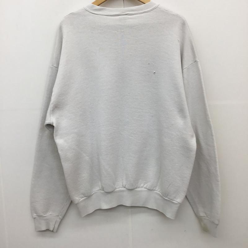 ユーズドクロージング used clothes トレーナー 長袖 FRUIT OF THE LOOM 90 s Elvis Presley エルヴィス・プレスリー USA製 XL プリント 白 / ホワイト / X 紫 / パープル / X 黒 / ブラック /  メンズ USED 古着 中古 10124392