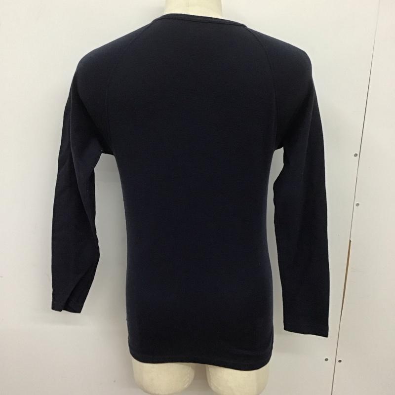 ハリウッドランチマーケット H.R MARKET カットソー 長袖 長袖カットソー 無地カットソー クルーネック 2 無地 紺 / ネイビー /  メンズ USED 古着 中古 10126775