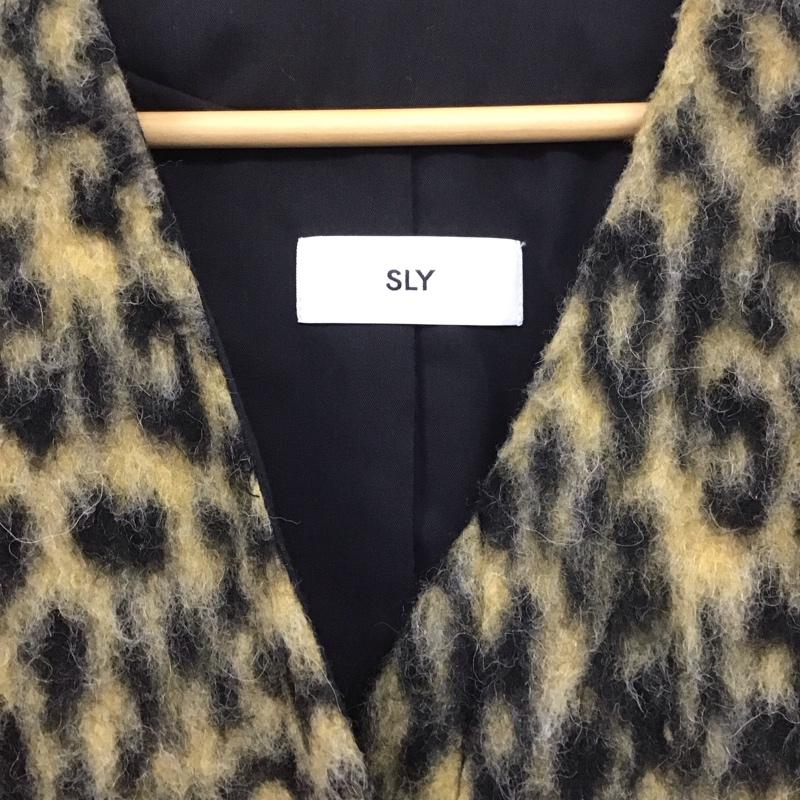 スライ SLY コート コート一般 0309AB30-1000 SHAGGY LEOPARD COAT FREE 総柄 マルチカラー / マルチカラー /  レディース USED 古着 中古 10140214