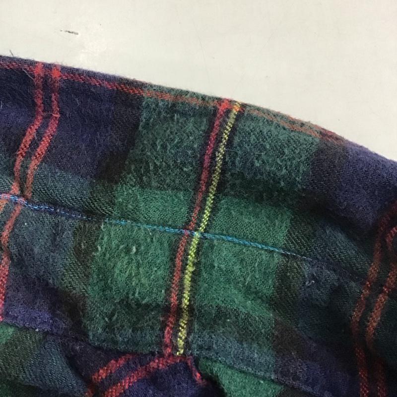 エルエルビーン L.L.Bean シャツ、ブラウス 長袖 長袖シャツ カラーシャツ ポケットシャツ 長袖カットソー チェックシャツ L チェック マルチカラー / マルチカラー /  メンズ USED 古着 中古 10124772