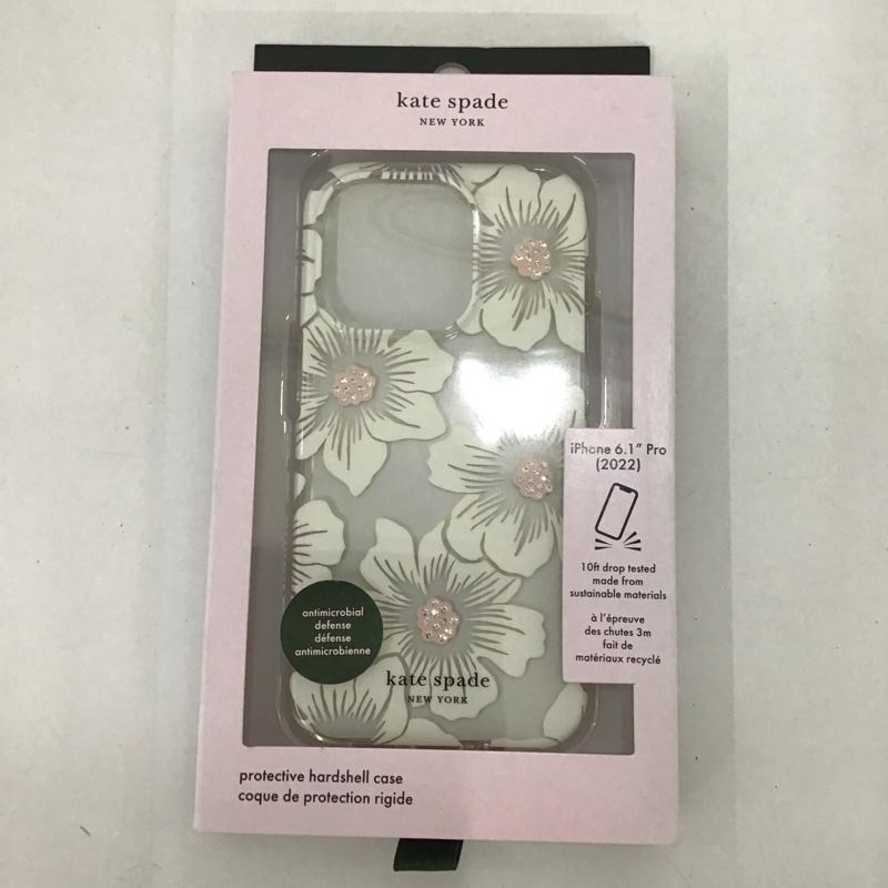 ケイトスペード Kate Spade ファッション小物 ファッション小物 KSIPH-223-HHCCS Hollyhock Floral Clear 保護ハードシェルケース Apple iPhone14Pro 花柄 マルチカラー / マルチカラー /  レディース USED 古着 中古 10124327