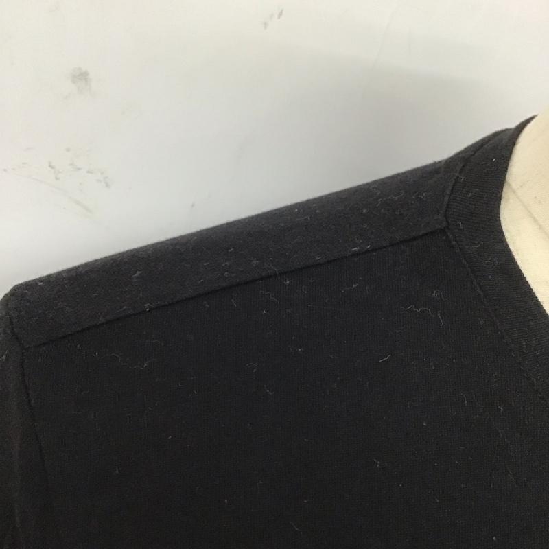 ゲス Guess Tシャツ 半袖 半袖カットソー プリントTシャツ クルーネックカットソー M ロゴ、文字 黒 / ブラック /  メンズ USED 古着 中古 10112118