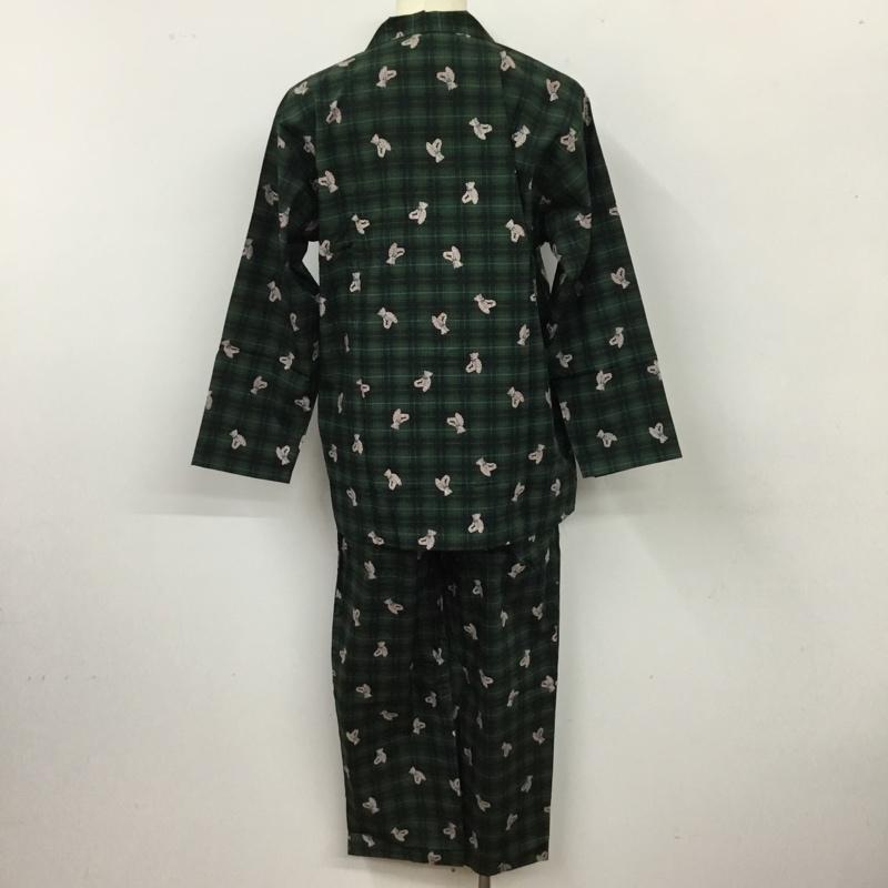 ジェイプレス J.PRESS セットアップ セットアップ パジャマ 長袖シャツ カジュアルパンツ 2点セット 総柄 M プリント マルチカラー / マルチカラー /  メンズ USED 古着 中古 10113379