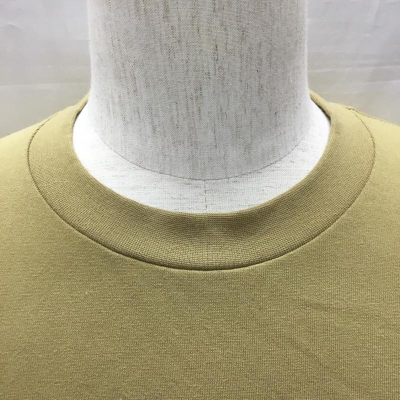 ザノースフェイス THE NORTH FACE カットソー 長袖 nt82130x 長袖Tシャツ クルーネックカットソー XL ロゴ、文字 ベージュ / ベージュ /  メンズ USED 古着 中古 10116691