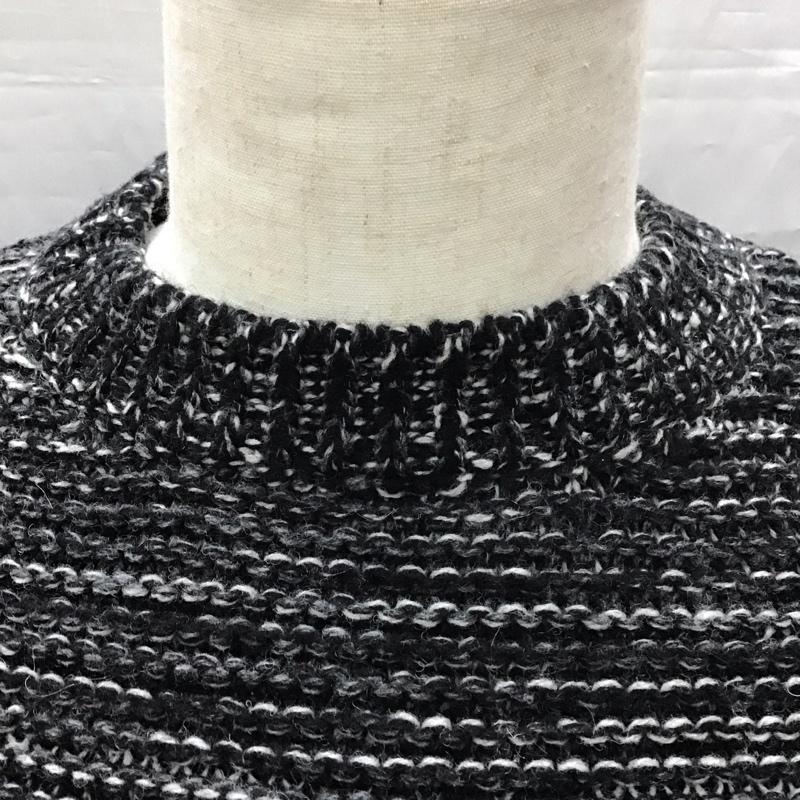 アダムエロペ ADAM ET ROPE  ニット、セーター 長袖 長袖ニットカットソー ニット セーター クルーネックニット L 無地 灰 / グレー /  メンズ USED 古着 中古 10113238