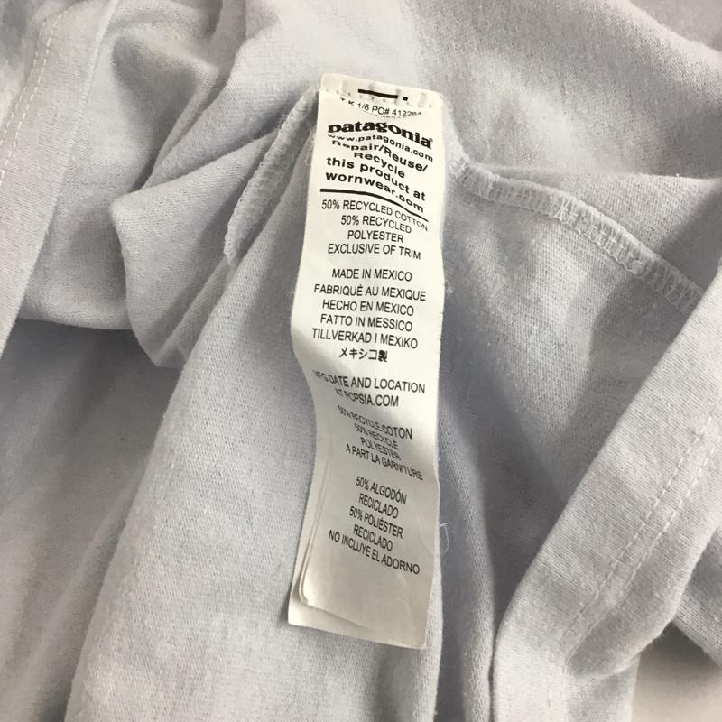 パタゴニア patagonia カットソー 長袖 38517 ロングスリーブラインロゴリッジレスポンシビリティー M ロゴ、文字 マルチカラー / マルチカラー /  メンズ USED 古着 中古 10148126
