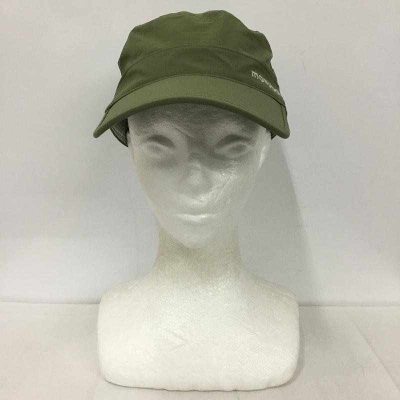 モンベル mont-bell 帽子 キャップ 1118191 ストレッチO.D.ワークキャップ タグ付き ロゴ、文字 カーキ / カーキ /  メンズ USED 古着 中古 10125097