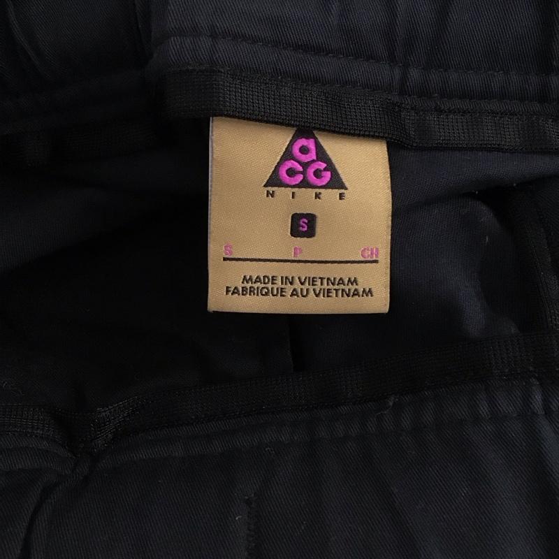 ナイキ NIKE パンツ ワークパンツ、ペインターパンツ bq7294-010 カーゴパンツ ワイドパンツ カジュアルパンツ S ロゴ、文字 黒 / ブラック /  メンズ USED 古着 中古 10142983