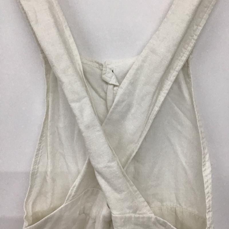 ザラ ZARA ワンピース ロングスカート M 無地 白 / ホワイト /  レディース USED 古着 中古 10128926