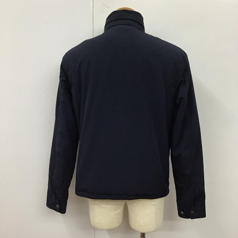 ポロラルフローレン POLO RALPH LAUREN ジャケット、上着 ジャンパー、ブルゾン ジップアップジャケット ジャンパー ジャケット カジュアルジャケット アウター S ロゴ、文字 紺 / ネイビー /  メンズ USED 古着 中古 10121029