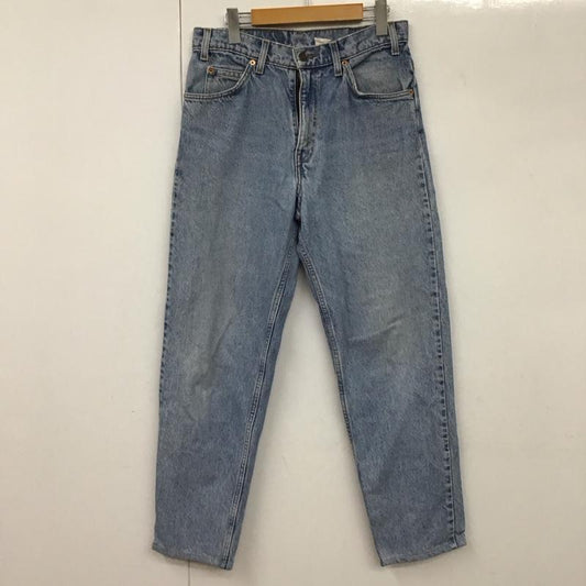 リーバイストラウスアンドコー Levi Strauss & co. パンツ デニム、ジーンズ デニムパンツ ワイドパンツ カジュアルパンツ 550 32インチ 無地 インディゴ / インディゴ /  メンズ USED 古着 中古 10130513