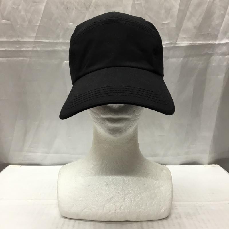 エッセイ ESSAY 帽子 キャップ ES16A-01 LONGBRIM JET CAP 無地 黒 / ブラック /  メンズ USED 古着 中古 10110171
