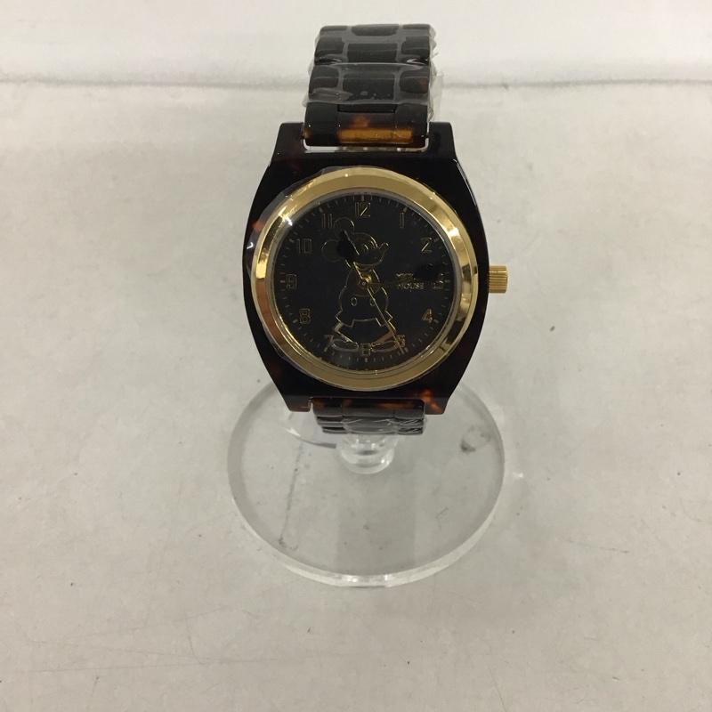 ディズニー Disney 腕時計 アナログ（クォーツ式） TOR-OLDMCK-04BK ミッキーマウス ウォッチ キャラクター マルチカラー / マルチカラー /  レディース USED 古着 中古 10145082