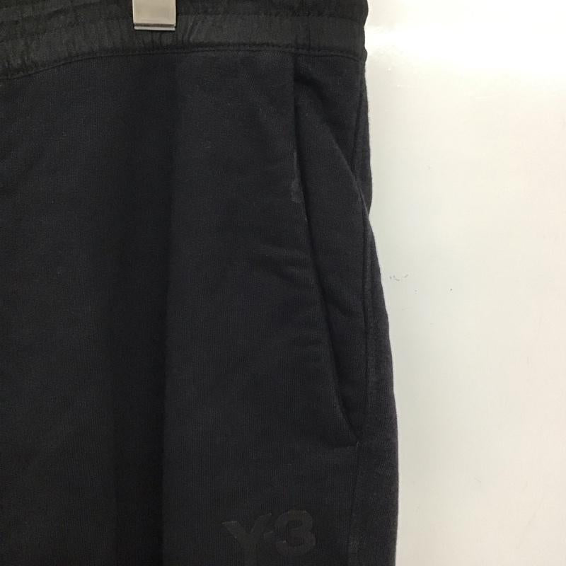 ワイスリー Y-3 パンツ ワークパンツ、ペインターパンツ ワークパンツスウェット ワイドパンツ カジュアルパンツ L 無地 黒 / ブラック /  メンズ USED 古着 中古 10137757