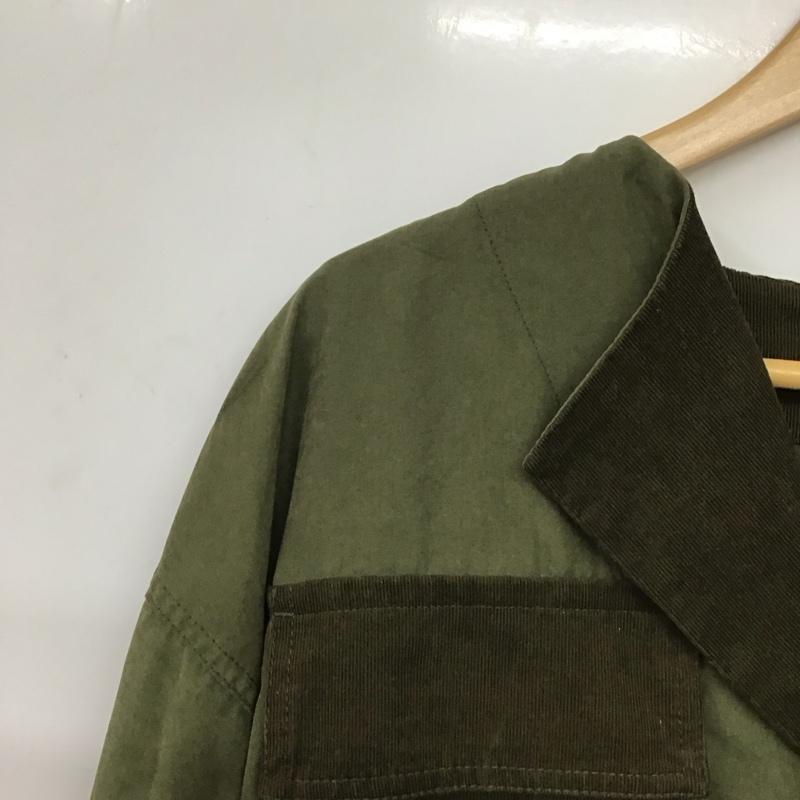 ダブルクローゼット w closet コート コート一般 FREE 無地 カーキ / カーキ /  レディース USED 古着 中古 10145037