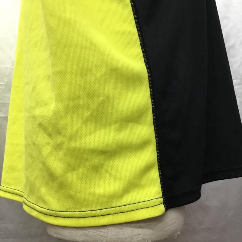 アンブロ UMBRO ポロシャツ 半袖 半袖ポロシャツ カラーシャツ 半袖カットソー ロゴ、文字 黒 / ブラック / X 黄 / イエロー /  メンズ USED 古着 中古 10116697