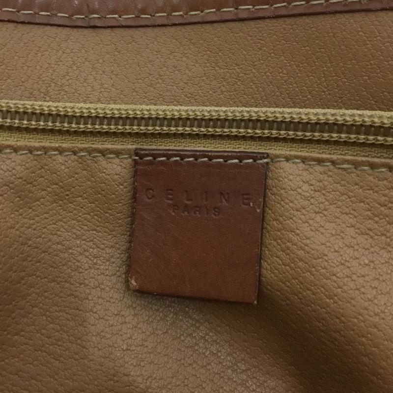 セリーヌ CELINE トートバッグ トートバッグ OLD マカダム 肩掛け 総柄 茶 / ブラウン /  レディース USED 古着 中古 10139102
