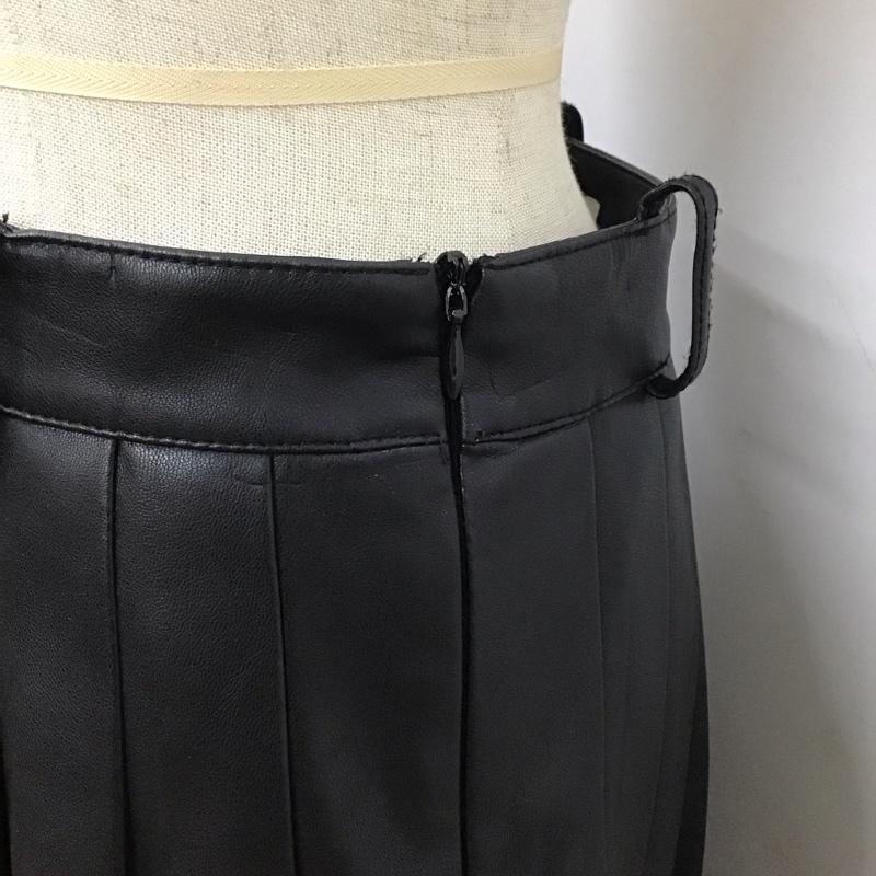ザラ ZARA スカート ミニスカート ミニスカート フレアスカート カジュアルスカート プリーツスカート XS 無地 黒 / ブラック /  レディース USED 古着 中古 10124137