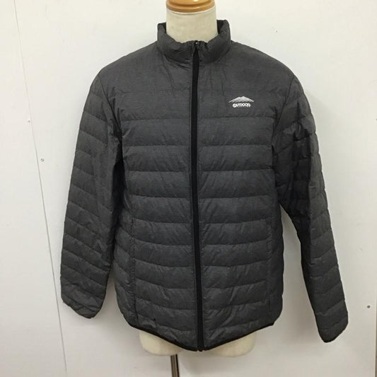 アウトドアプロダクツ OUTDOOR PRODUCTS ジャケット、上着 ジャケット、ブレザー 206218003 ダウンジャケット ジップアップジャケット アウター XXL ロゴ、文字 灰 / グレー /  メンズ USED 古着 中古 10126251