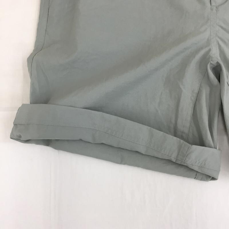 ザノースフェイス THE NORTH FACE パンツ ショートパンツ NBW41741 XL ロゴ、文字 薄緑 / ライトグリーン /  レディース USED 古着 中古 10134758