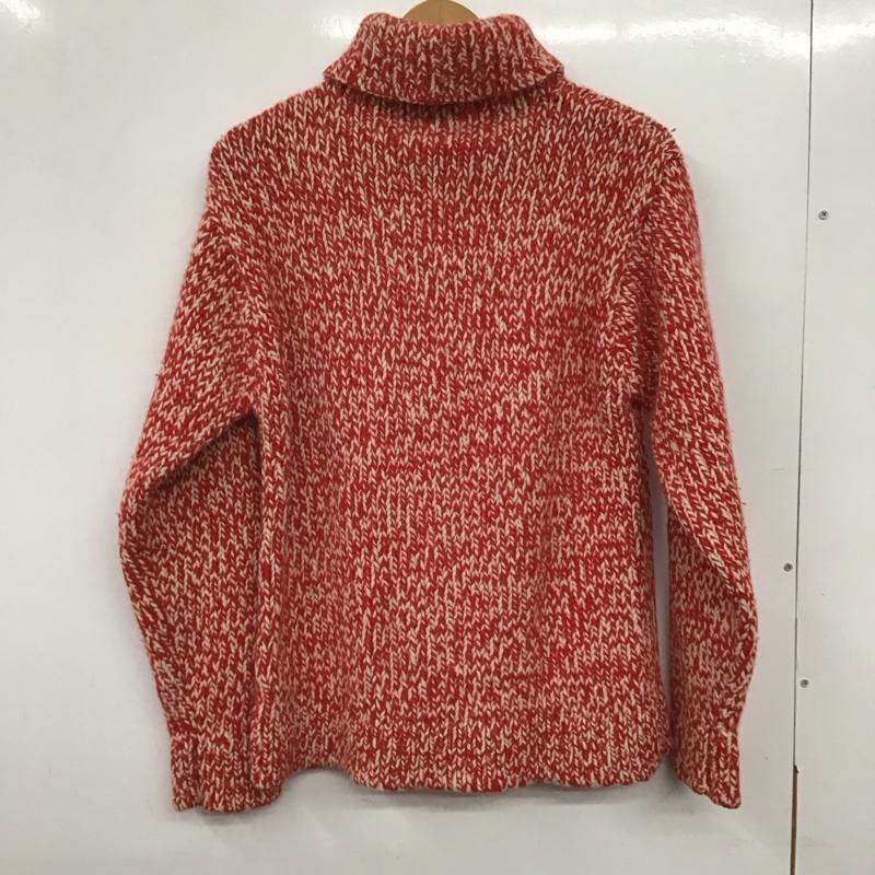 アーペーセー A.P.C. ニット、セーター 長袖 1  赤 / レッド /  メンズ USED 古着 中古 10140328
