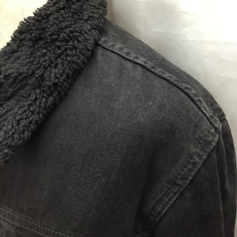 ザラ ZARA ジャケット、上着 ジャケット、ブレザー 裏ボア M 無地 黒 / ブラック /  メンズ USED 古着 中古 10119180