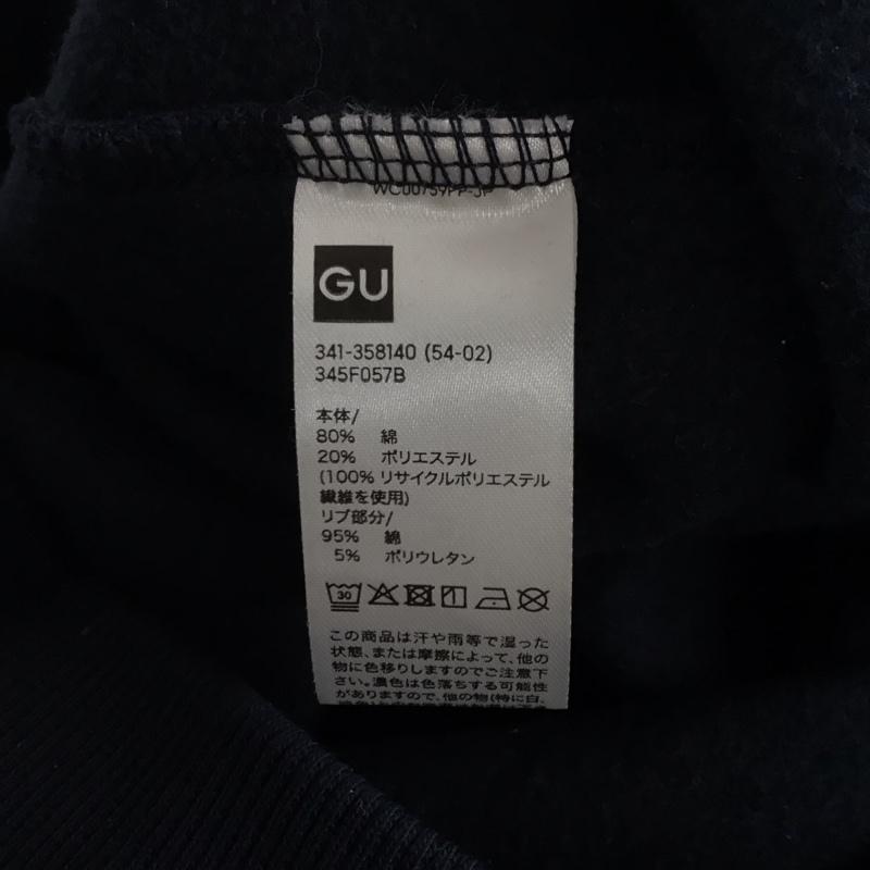 ジーユー GU トレーナー 長袖 341-358140 フォードエクスプローラースウェットプルオーバー XXL プリント 紺 / ネイビー /  メンズ USED 古着 中古 10146196