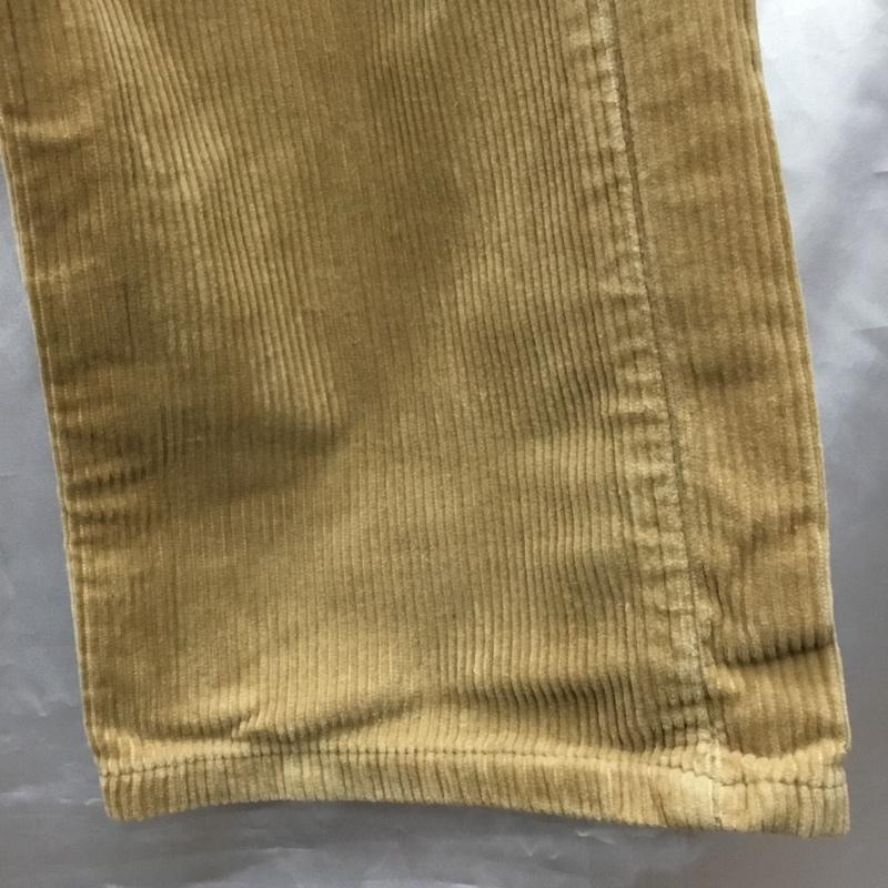 リーバイストラウスアンドコー Levi Strauss & co. パンツ デニム、ジーンズ コーデュロイパンツ ワイドパンツ ストレートパンツ 90s 日本製 太畝 33インチ 無地 ベージュ / ベージュ /  メンズ USED 古着 中古 10116230