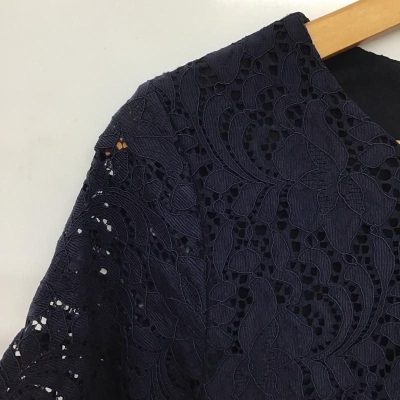 ザラ ZARA ワンピース ミニスカート XS 無地 紺 / ネイビー /  レディース USED 古着 中古 10148431