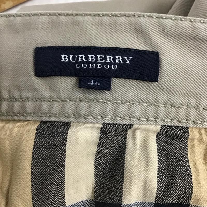 バーバリーロンドン Burberry London パンツ デニム、ジーンズ カジュアルパンツ スリムパンツ ストレートパンツ ストレッチパンツ 46 無地 ベージュ / ベージュ /  レディース USED 古着 中古 10122483