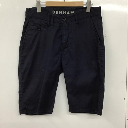デンハム DENHAM パンツ ショートパンツ ショートパンツ ハーフパンツ カジュアルパンツ 30インチ 無地 紺 / ネイビー /  メンズ USED 古着 中古 10134709