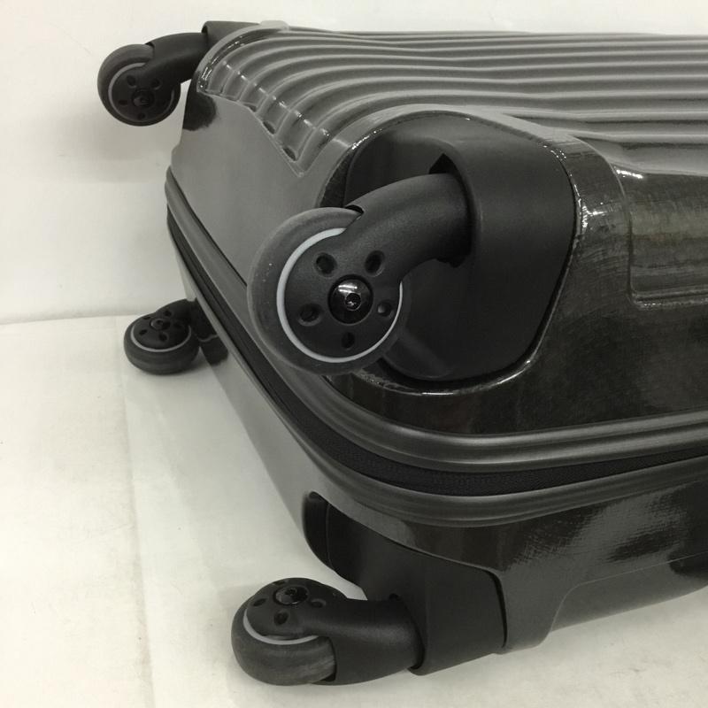 サムソナイト Samsonite スーツケース、トランク スーツケース、トランク 53449 COSMOLITE 36L コスモライト 機内持ち込み 無地 黒 / ブラック /  メンズ USED 古着 中古 10132264