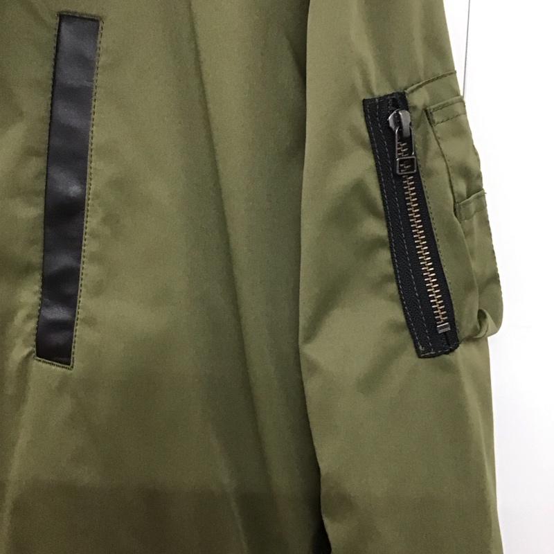 グラニフ graniph ジャケット、上着 ジャンパー、ブルゾン L 無地 カーキ / カーキ /  メンズ USED 古着 中古 10143353