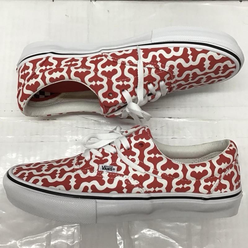 バンズ VANS スニーカー スニーカー 500714 VN0A5KRV5XS 21SS MONOGRAM S LOGO SKATE ERA 28.5cm 箱有 28.5cm 総柄 赤 / レッド / X 白 / ホワイト /  メンズ USED 古着 中古 10115834