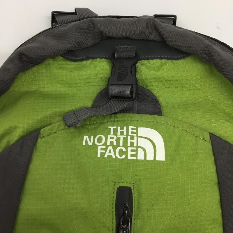 ザノースフェイス THE NORTH FACE リュックサック、デイパック リュックサック、デイバッグ ELECTRON 45 バックパック ロゴ、文字 薄緑 / ライトグリーン / X ダークグレー / ダークグレー /  メンズ USED 古着 中古 10149484